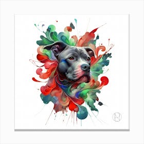 Artful Soulhound Canvas Print