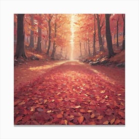 Autumn Forest 1 Canvas Print