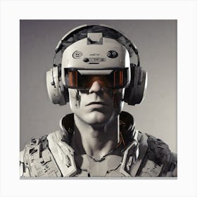 Futuristic Man 199 Canvas Print