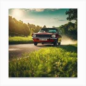 Ford Mustang 4 Canvas Print