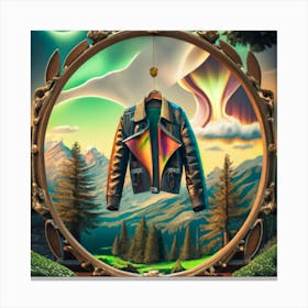 A Leather Jacket 4 Canvas Print