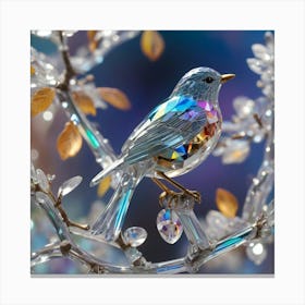 Albedobase Xl Highly Detailed Shot Of An Iridescence Crystal 0 (3) Canvas Print