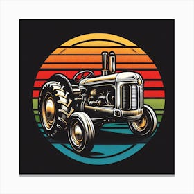 Vintage Tractor 1 Canvas Print