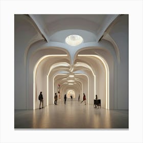 Nyc Museum Of Modern Art Canvas Print