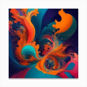 Abstract Painting 1 Canvas Print