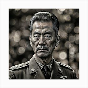 Chinese General Canvas Print