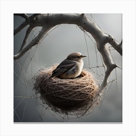 Bird Nest Canvas Print
