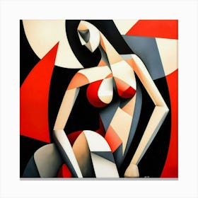Abstract Of A Woman 9 Canvas Print