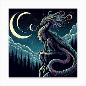 Hecates Dragon 1 Canvas Print