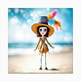 Little fairy doll 1 Canvas Print