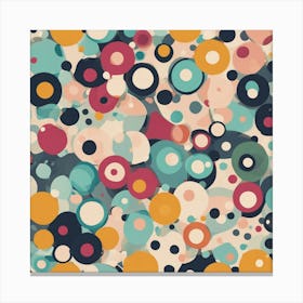 Abstract Circles Canvas Print