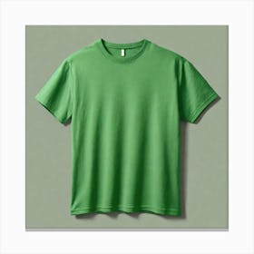 Green T - Shirt 1 Canvas Print