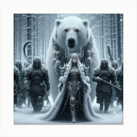 Kings Of Winter Canvas Print