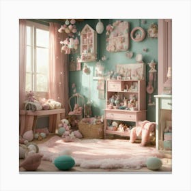 Shabby Chic Dreamy Mist Pastel Junk Journals Nurse (20) Canvas Print