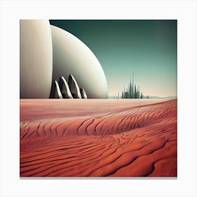 Desert Landscape 2 Canvas Print