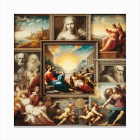 Birth Of Jesus Canvas Print