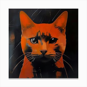 Orange Cat 1 Canvas Print