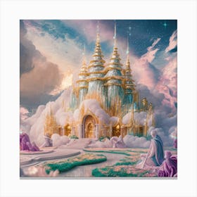 Fairytale Castle 4 Canvas Print