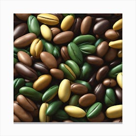 Coffee Beans 323 Canvas Print