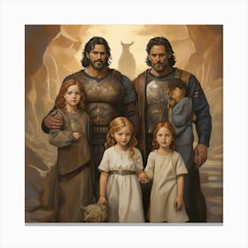 Chosen Family Art Print 3 Canvas Print