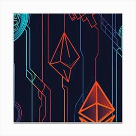 Ethereum 1 Canvas Print