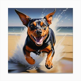 Pinscher Canvas Print