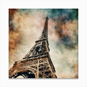 Eiffel Tower 4 Canvas Print