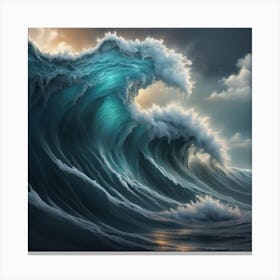 Ocean Wave 2 Canvas Print