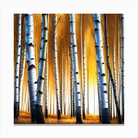 Birch Trees 28 Canvas Print