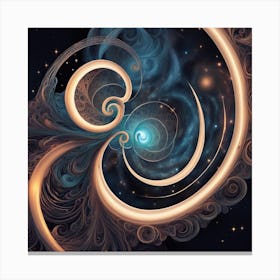 Spiral Galaxy Canvas Print