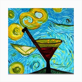 Martini Canvas Print