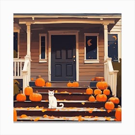 Halloween Pumpkins 12 Canvas Print