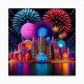 New Year'S Eve Canvas Print