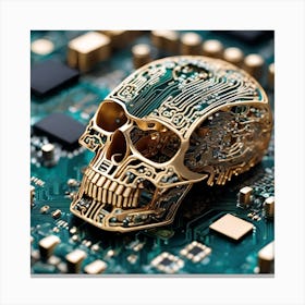 Ghost in the Machine 1.2 Canvas Print