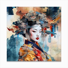 Geisha 6 Canvas Print