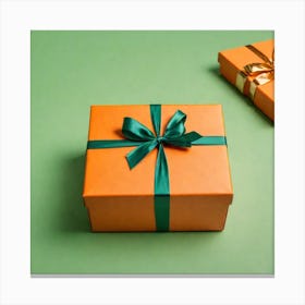 Gift Box Stock Videos & Royalty-Free Footage 12 Canvas Print