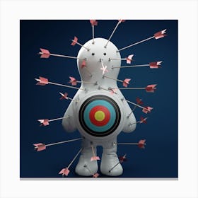 Target Bullseye Canvas Print