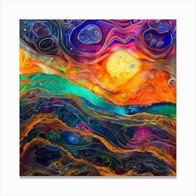 Abstract Painting 2 Canvas Print