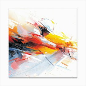 Horse Racing Canvas Print