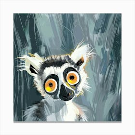 Lemur 11 Canvas Print