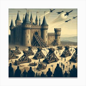 Medieval Castle Canvas Print