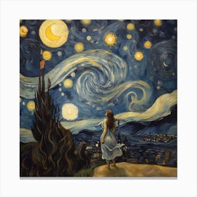 Starry Night Canvas Print