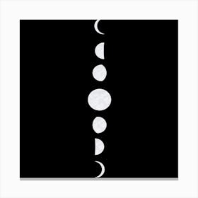 Phases Of The Moon 1 Canvas Print