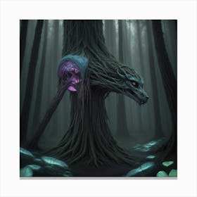 Tree creature Canvas Print