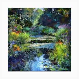 Cottage Dream Garden 6 Canvas Print