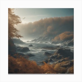 Landscape Painting 3 Canvas Print