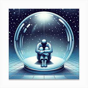 Snow Globe Dreamscape Canvas Print