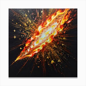 Fire world Canvas Print