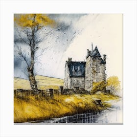 Scottish Castle Canvas Print