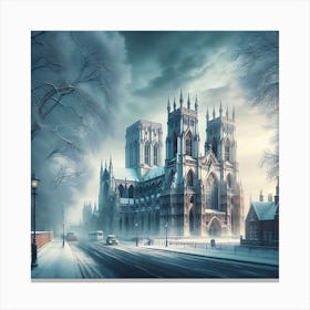 Frosty Serenity Canvas Print